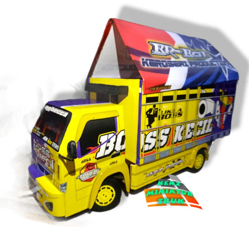 (TERMURAH) Miniatur Truk Oleng Detail