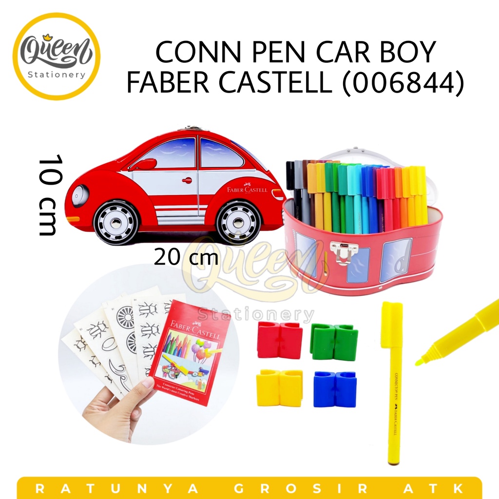 

1 SET CONNECTOR PEN CAR BOY FABER CASTELL / SPIDOL WARNA (006844)