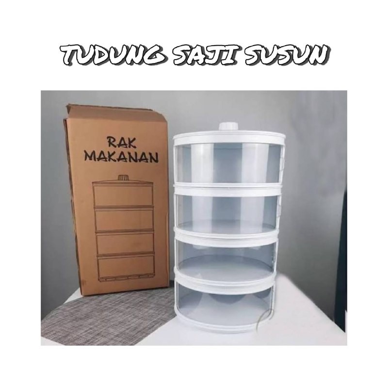 Produsen Tudung Saji Susun 4/rak Penutup Makanan 4 Susun VqyoKwU0OaW0m