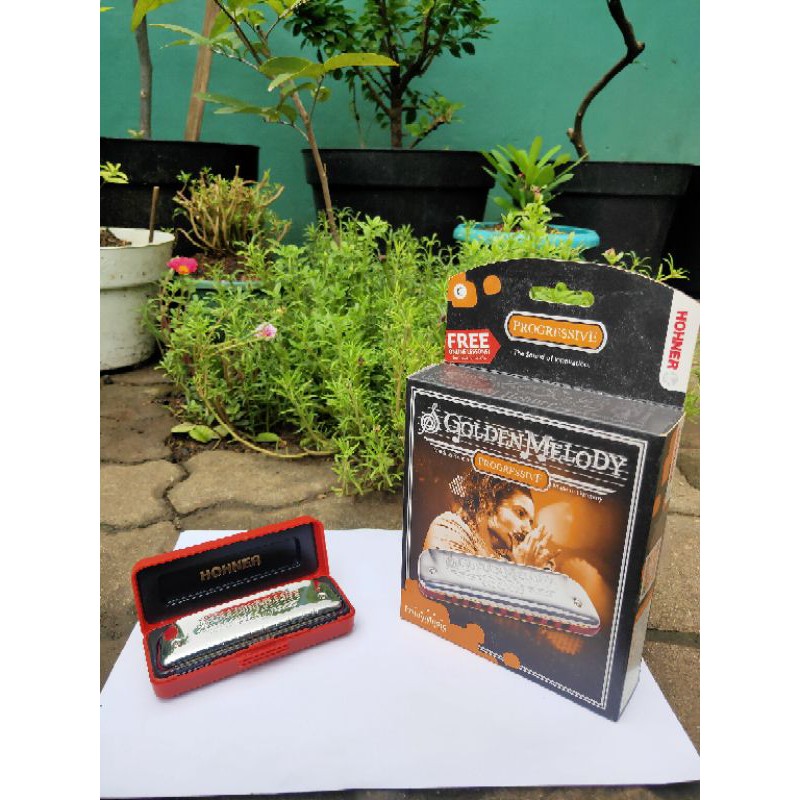 HARMONIKA HOHNER GOLDEN MELODY ORIGINAL KUNCI C