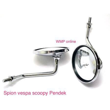 Spion Vespa Scoopy Pendek Besi