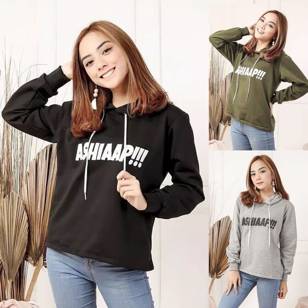 Bess - Sweater Hoodie Murah Wanita / Sweater Hoodie Murah ASHIAAPPP!!!