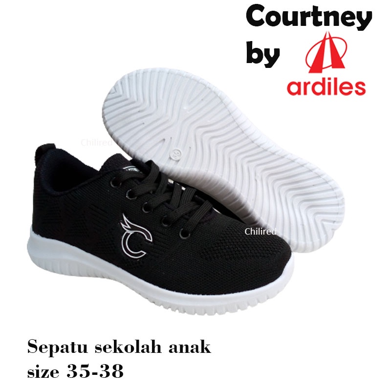 PROMO Sepatu sekolah Ardiles Courtney / Sepatu Anak-anak / Sepatu Sekolah Anak / Sepatu Hitam Polos / Sepatu Sekolah / Fashion Anak-anak/Sepatu Courtney/Sepatu Ardiles