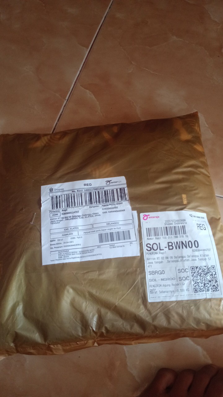 [ori - 2 Varian Warna - Busui] Ar Grosir Couple Fitria Batik Couple Kebaya Modern Batik - Bg032