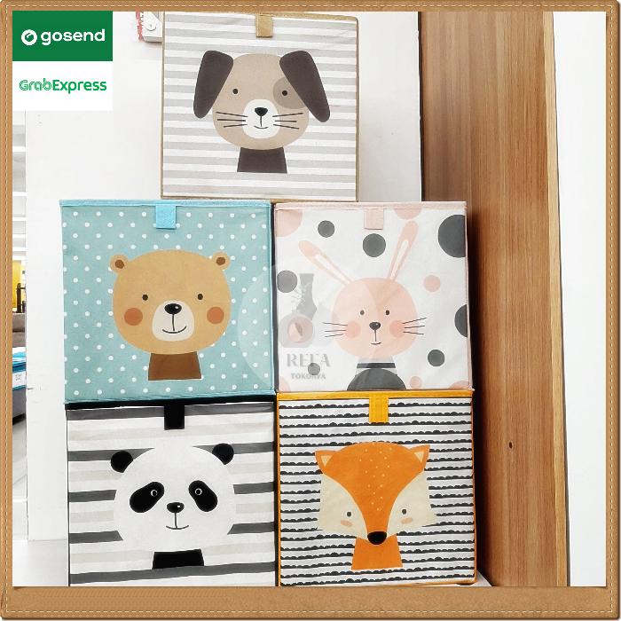INFORMA KOTAK PENYIMPANAN LIPAT STORAGE BOX MAINAN / STORAGE BOX ANIMAL