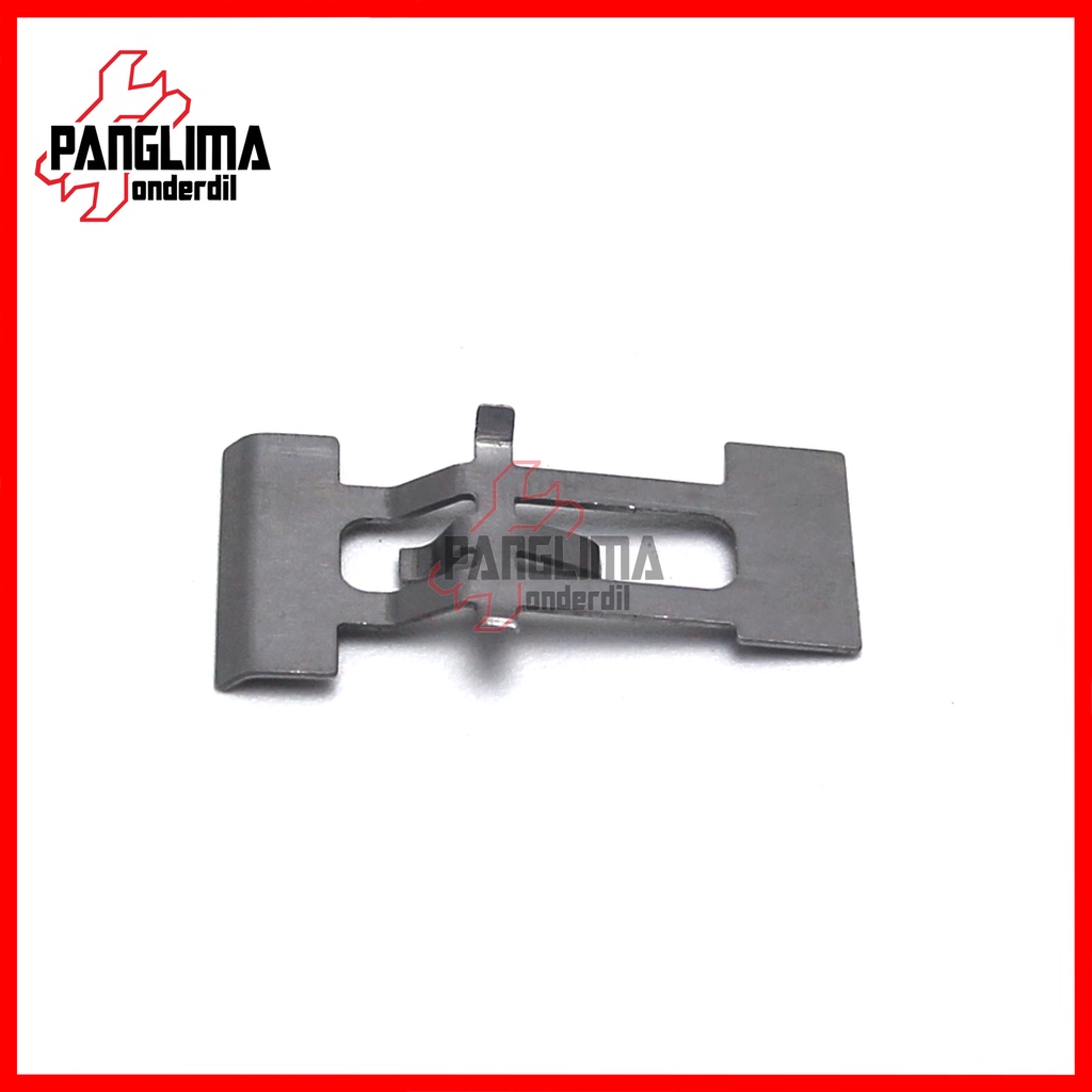 Plat Tahanan Kampas Rem Depan Beat FI-Pop-eSP &amp; Scoopy F1-K16-K93 &amp; Spacy &amp; Vario Techno 110-125-150 LED-Old Karbu-FI Penahan Dispad-Per-Spring Pad Cakram