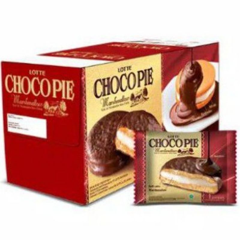 

Lotte Chocopie eceran harga per 1pcs