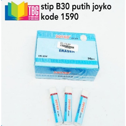 

1 PCS STIP PUTIH TANGGUNG JOYKO / PENGHAPUS B30 PUTIH JOYKO (1590)