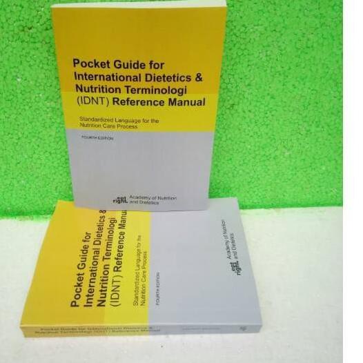 [KODE VQJJP] [ORIGINAL] BUKU POCKET GUIDE FOR INTERNATIONAL DIETETICS DAN NUTRITION TERMINOLOGI (IDN