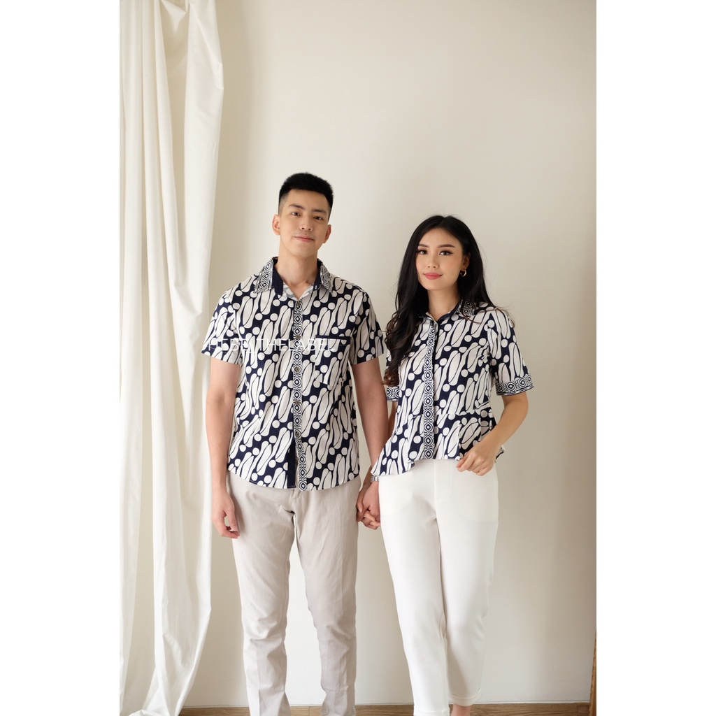 Arga Batik ( Arjani Top - Nadine Bomber ) Pakaian Wanita