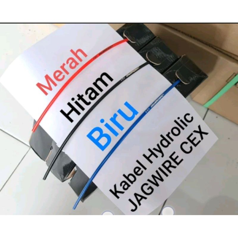 Kabel Cable Rem brake Hydrolic hidrolik hydraulic hidrolis merk Jagwire cex