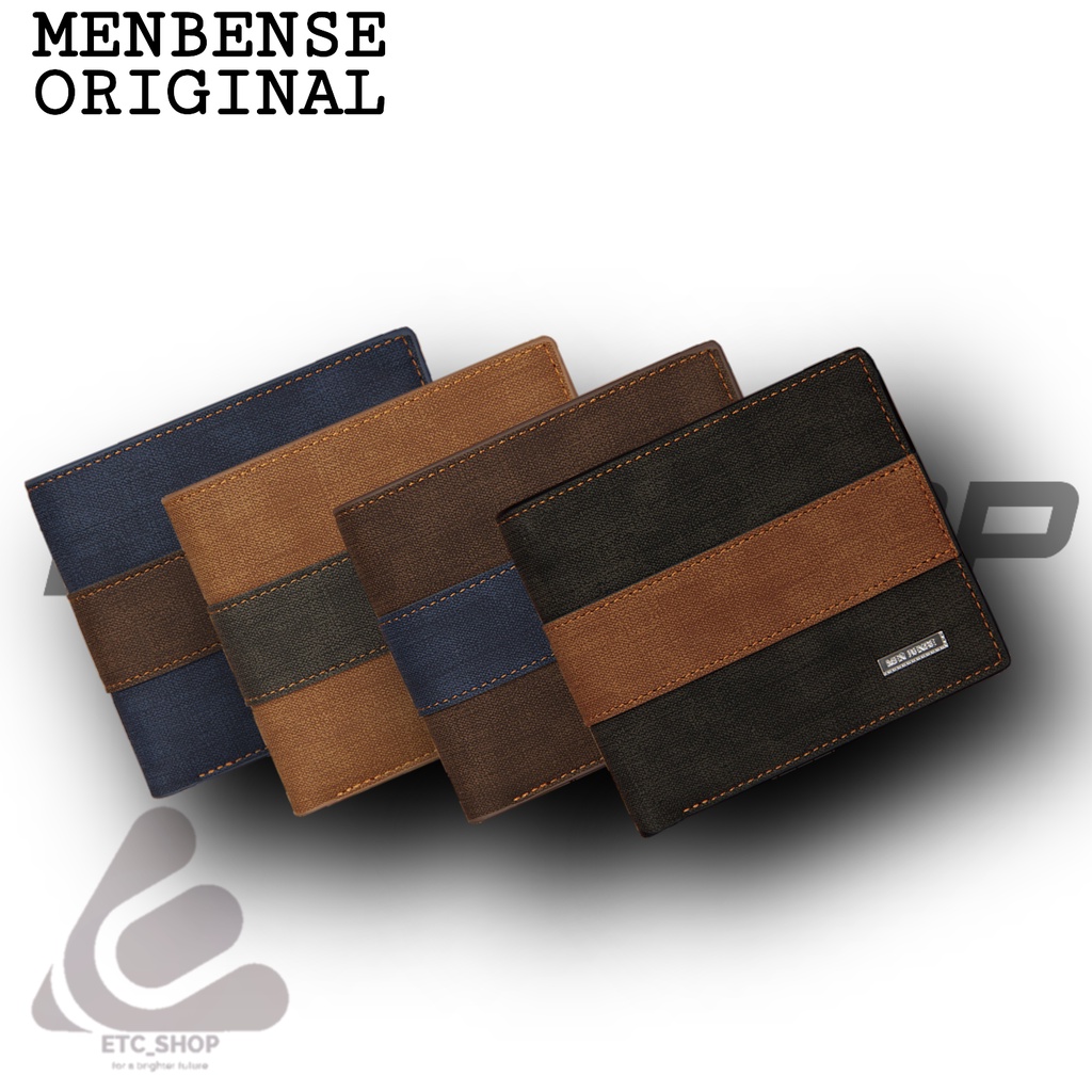 [ETC] Menbense Original Dompet Pria Import Men Short Wallet Retro Korean Style MBS-040-1