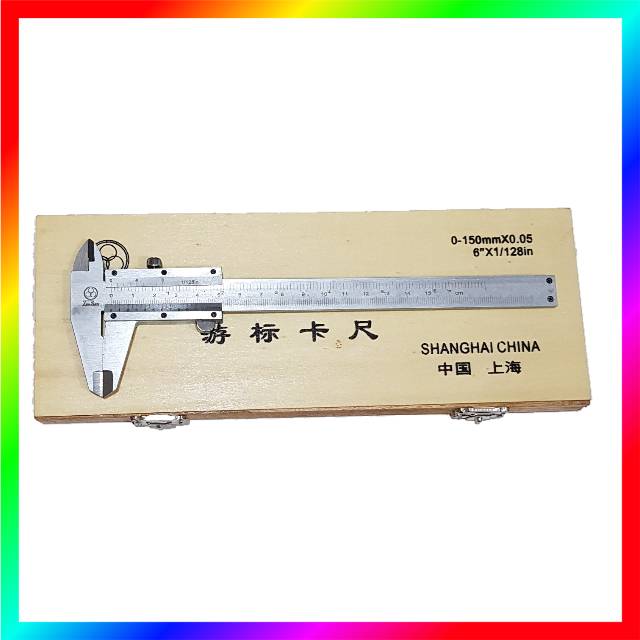 Sigmat Skemat / Vernier Caliper / Jangka Sorong Tricle Brand 6&quot;