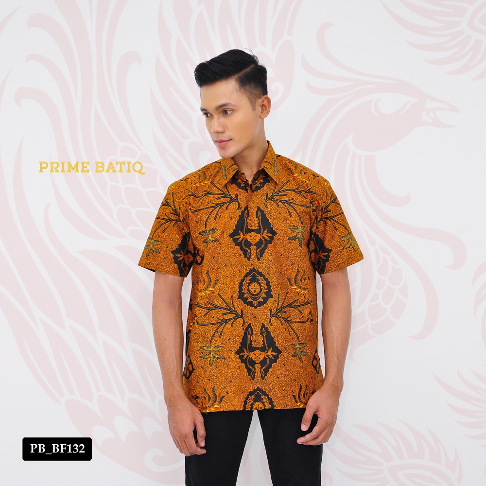 BF-132 - Kemeja Batik Pria Furing (formal, modern, Elegant)