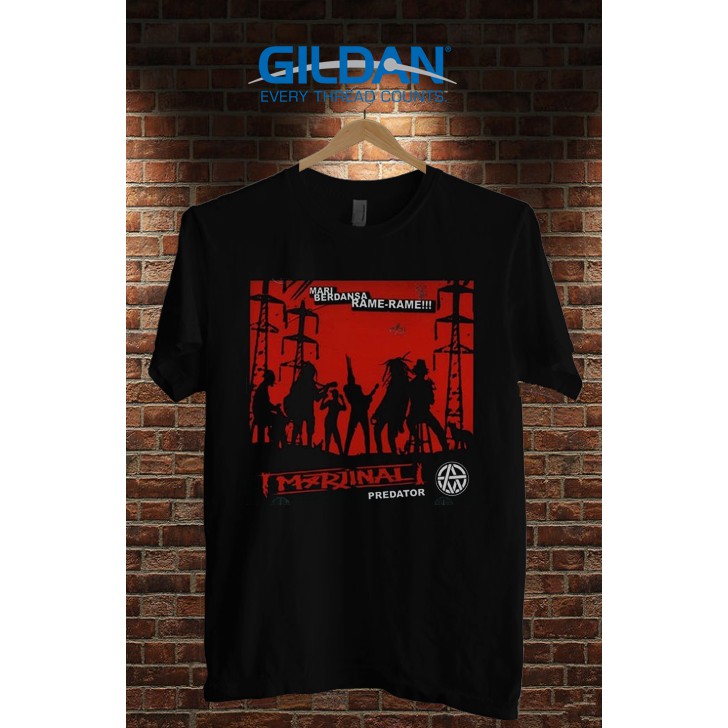 kaos band marjinal tshirt original gildan softstyle marjinal 08
