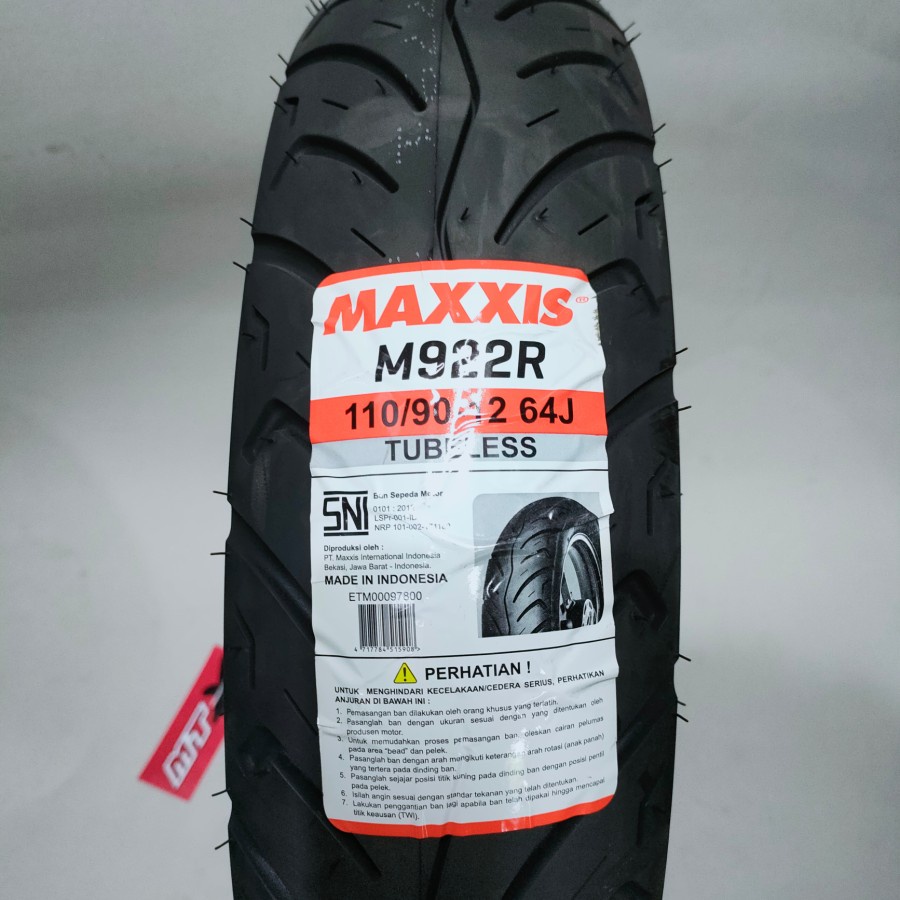 BAN MAXXIS 110/90-12 M922R