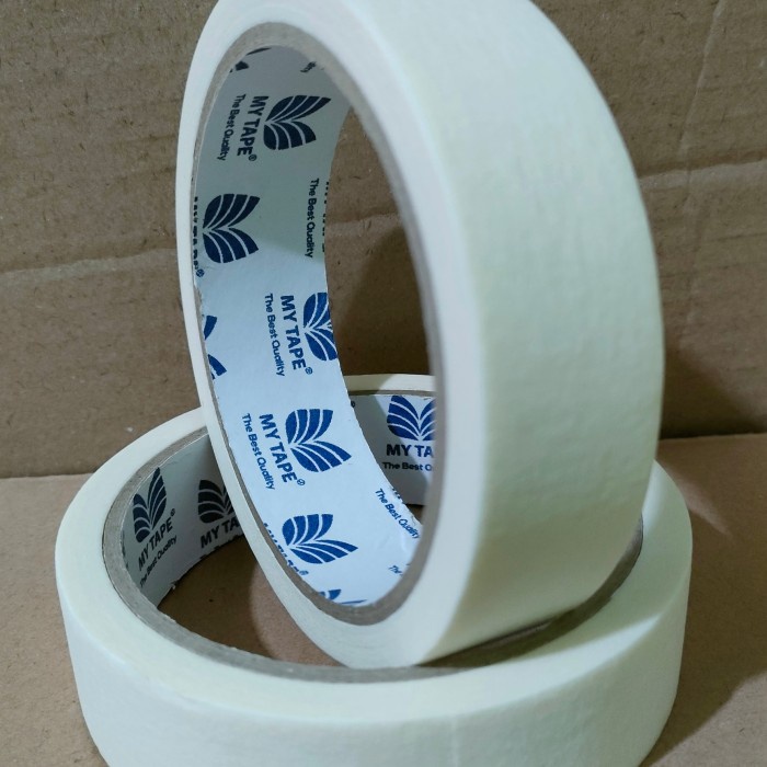 

PLAKBAN / Lakban kertas / Masking tape /24mm x 15meter / plakban kertas.MY TAPE.