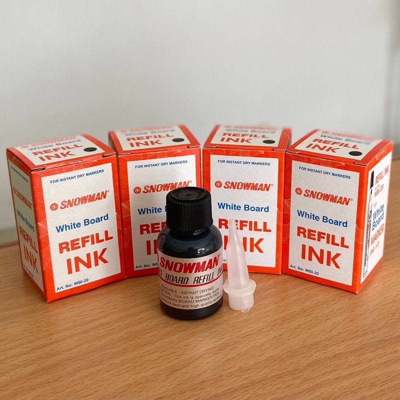 

REFILL INK SNOWMAN WHITE BOARD (BG-12) HITAM