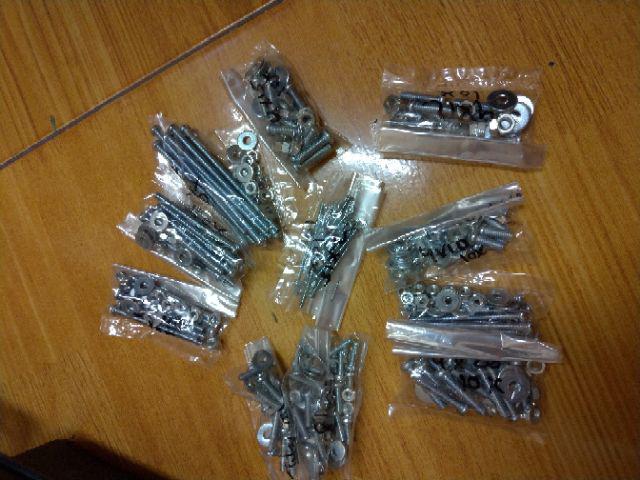 X10 Set Baut Mur M2 X 25mm Tamiya 2x25 2 X 25 Mm Ns614 Ns711 Ns712