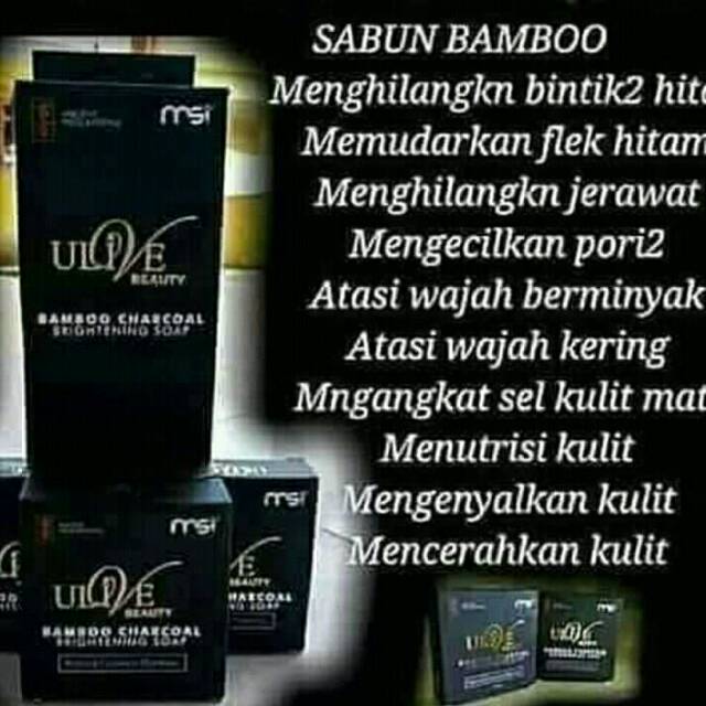 Sabun Bamboo Charcoal original