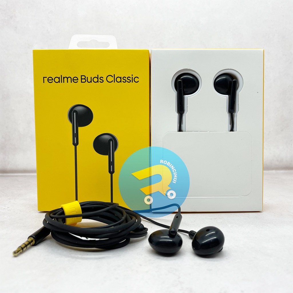 HEADSET REALME BUDS CLASSIC JACK 3,55 MM ORIGINAL - EARPHONE REALME BUDS CLASSIC JACK 3,55 MM - HANDSFREE REALME BUDS CLASSIC JACK 3,55 MM - HEADSET REALME - HEADSET JACK 3,55MM - HEADSET REALME BUDS CLASSIC  - HEADSET JACK 3,55MM