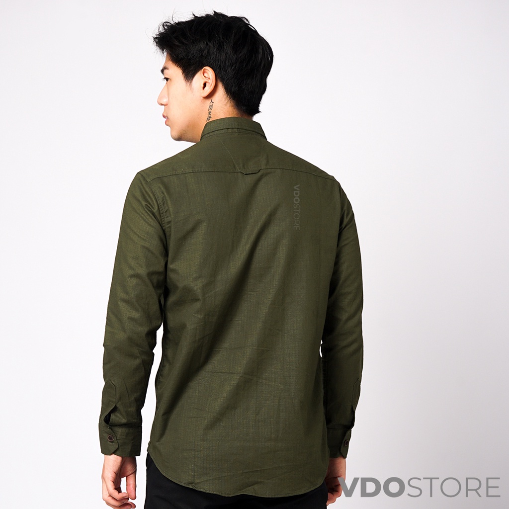 KEMEJA PRIA ARMY BASIC LENGAN PANJANG BAJU DEWASA POLOS PREMIUM KEMEJA KERJA TEBAL M L XL ARMY KEMEJA KANTOR FORMAL SANTAI CASUAL SEMI KASUAL VIRAL MURAH KATUN KUALITAS