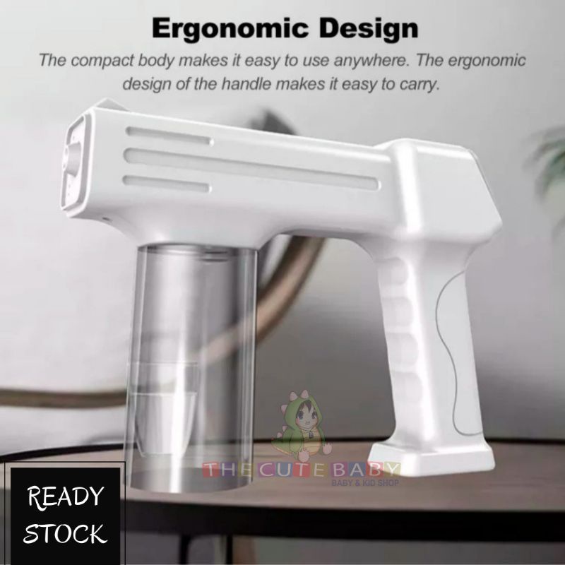 Wireless Atomizer Disinfectant - Nano Spray Gun - Disinfektan Nano Spray Gun - Sanitizer