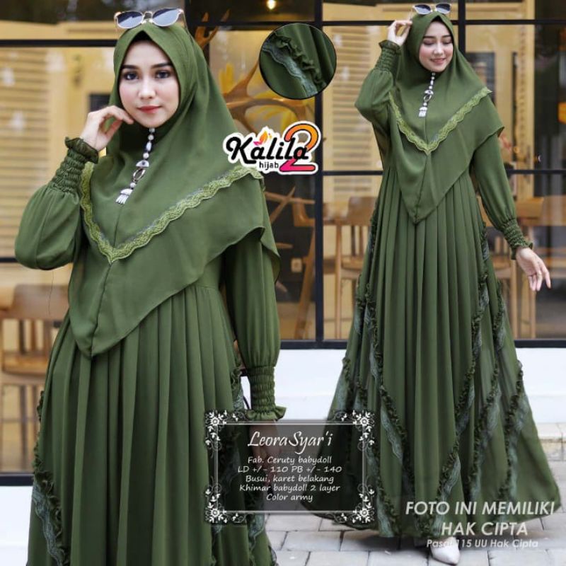 Leora syari ori by kalila