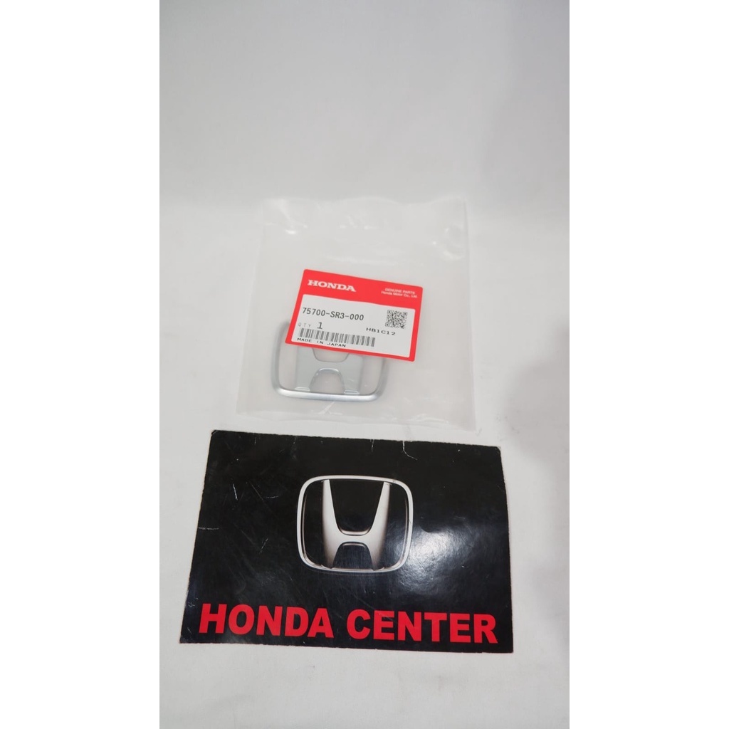 emblem H logo honda civic genio estilo ferio 1992 1993 1994 1995 1996 1997 1998