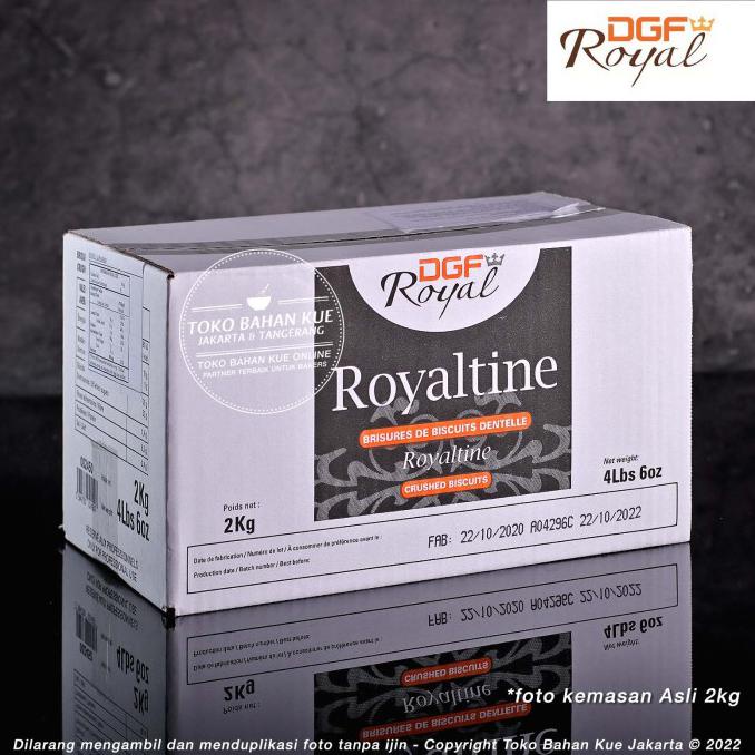 

DGF La Royaltine 2kg Dus Crunchy Flakes Biscuit Waffle Crunch Topping