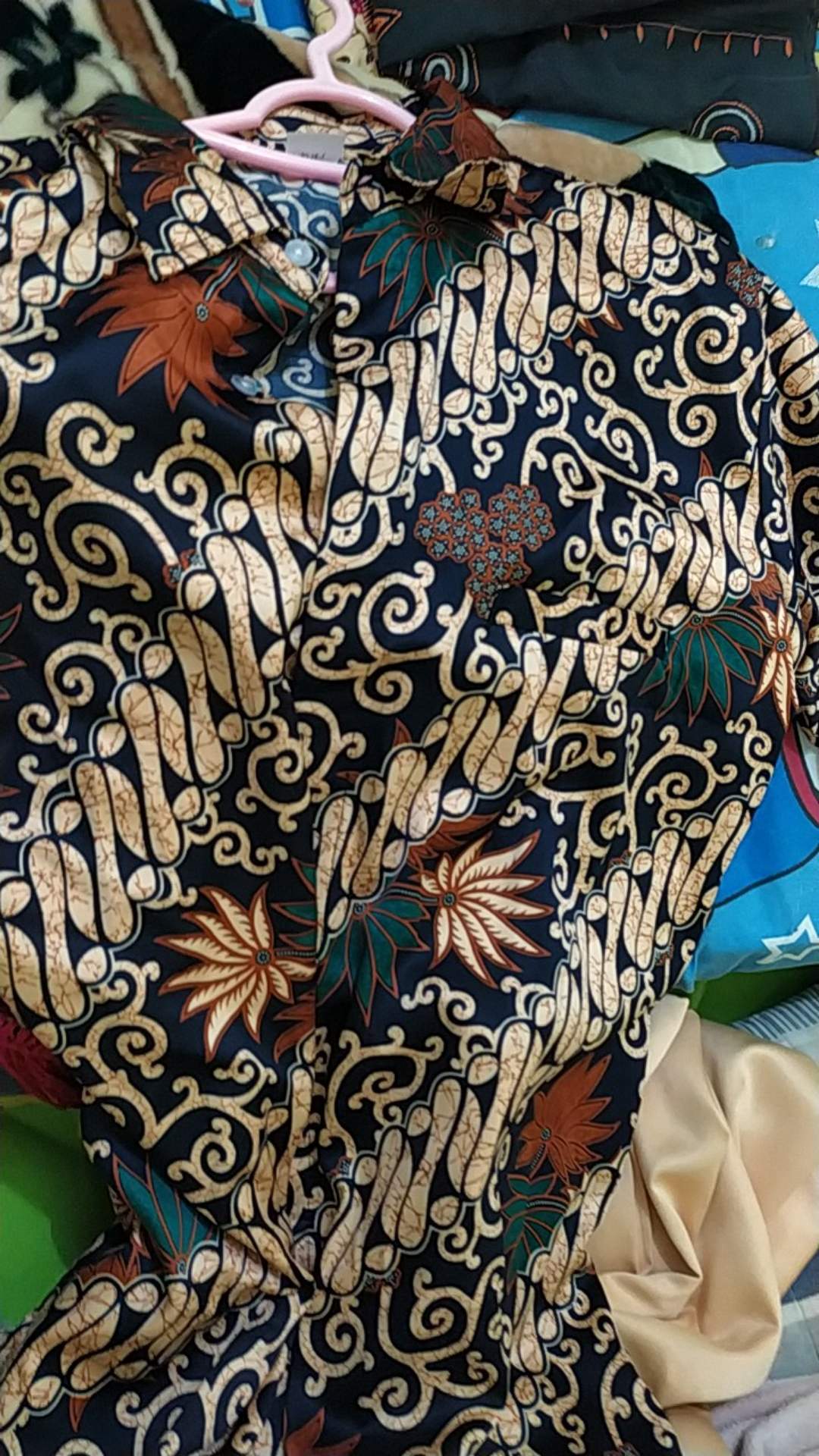 Couplebatik / Sarimbit Motif Kenanga Navy