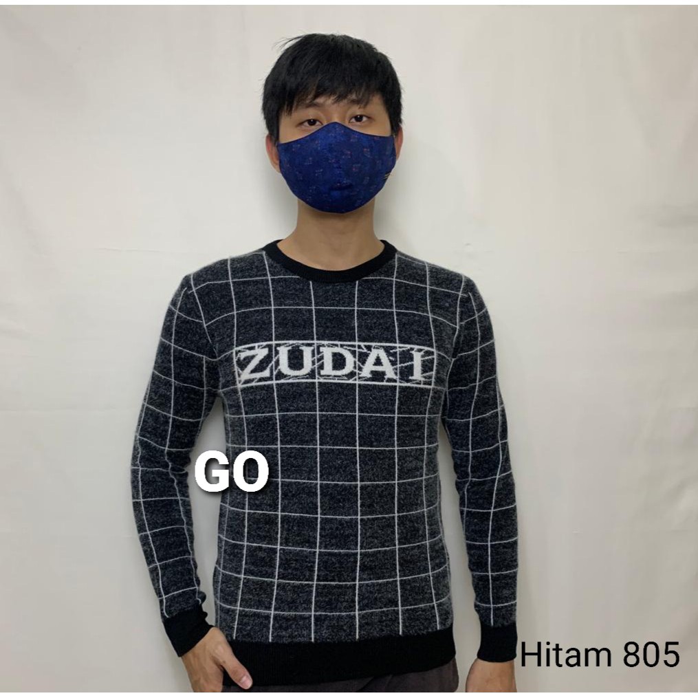 bb Hao Pai Yizu 805 Sweater Cowok Import Outer Pria Lengan Panjang Berkualitas