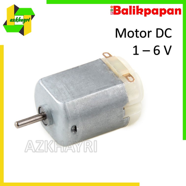 Motor DC 1-6volt Mini Miniatur Dinamo Listrik Tamiya Mainan