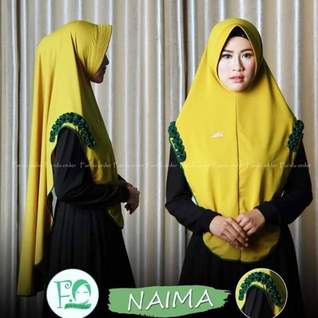 Khimar Naima Syari ori FO hijab