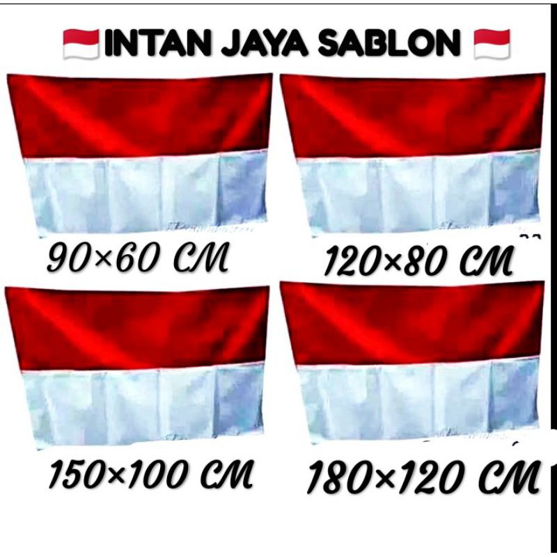 Jual Bendera Merah Putih Berbagai Macam Ukuran Bendera Umbul Merah Putih Indonesia Shopee Indonesia