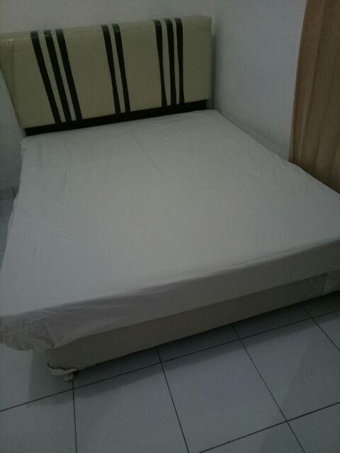 Sprei Waterproof Anti Air Basah Ompol Seprei Kasur Tempat Tidur