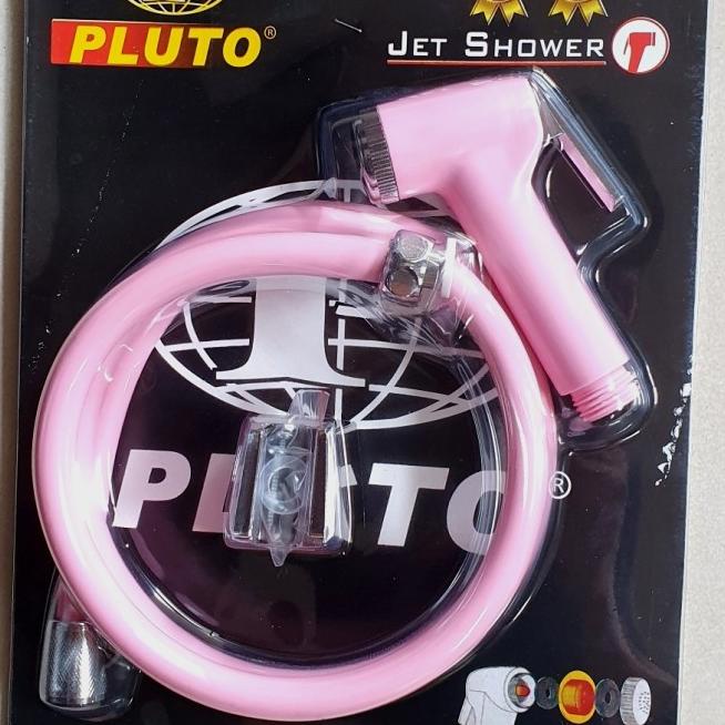 jet shower toilet/shower bidet pluto - pink