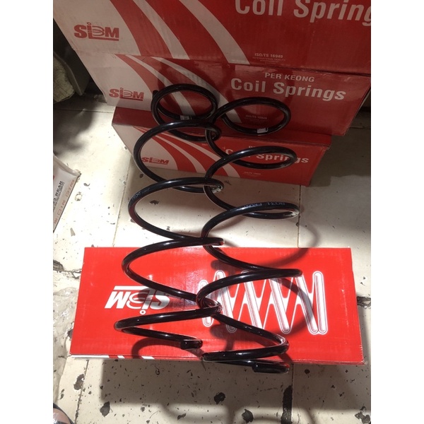 coil spring per keong depan yaris new vios 07 sbm