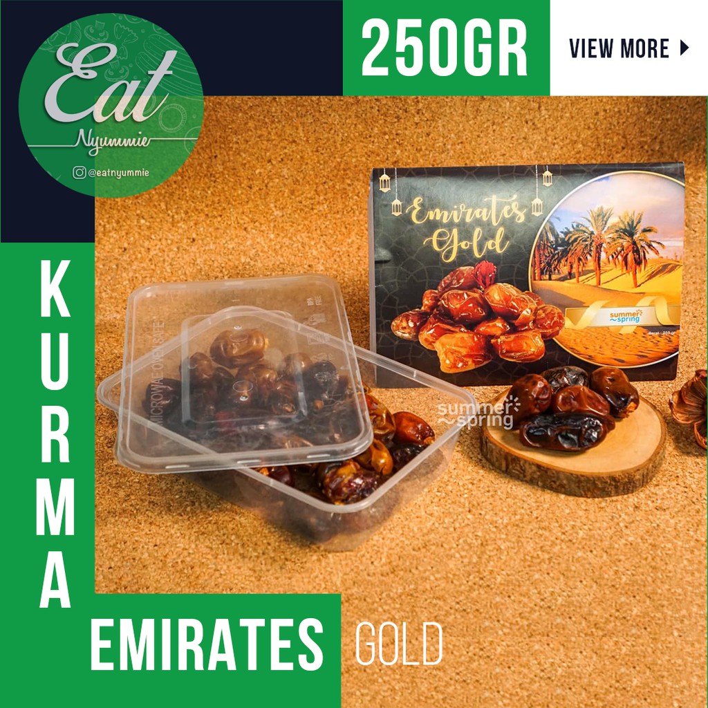 

Kurma Emirate Gold Packing 250gr