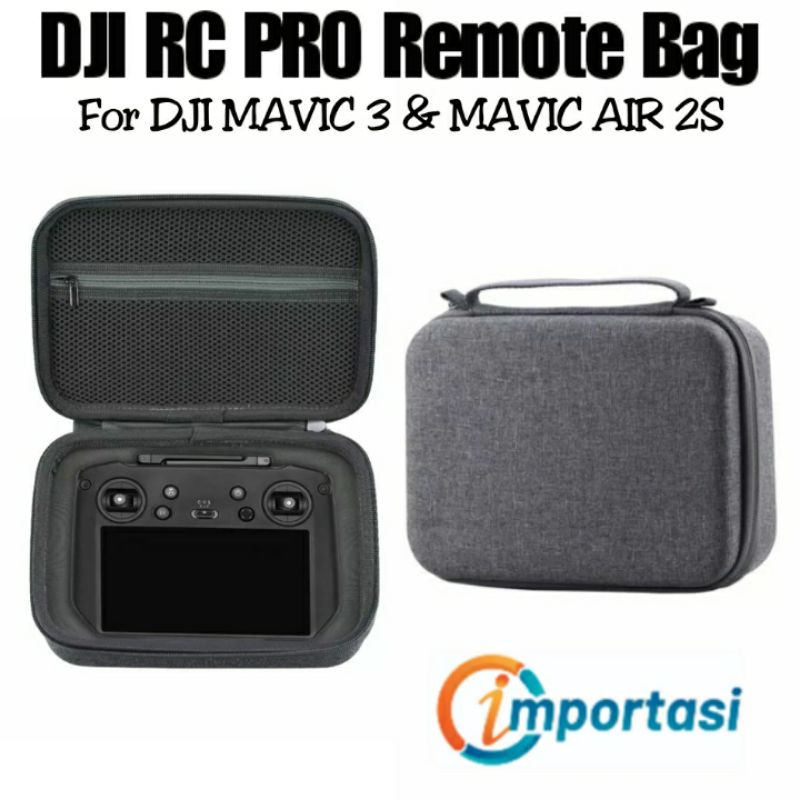 Tas Remote DJI RC PRO Smart Controller Hard Case EVA Storage Bag for DJI Mavic 2 Air 2S