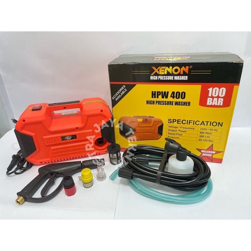Xenon HPW 400 / Jet Cleaner Xenon HPW-400 Mesin Cuci Mobil Motor Xenon HPW400 - High Pressure Washer