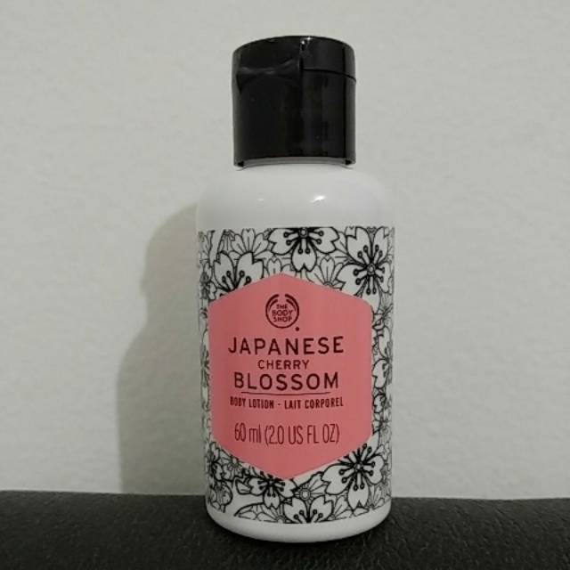 The body shop japanese cherry blossom body lotion