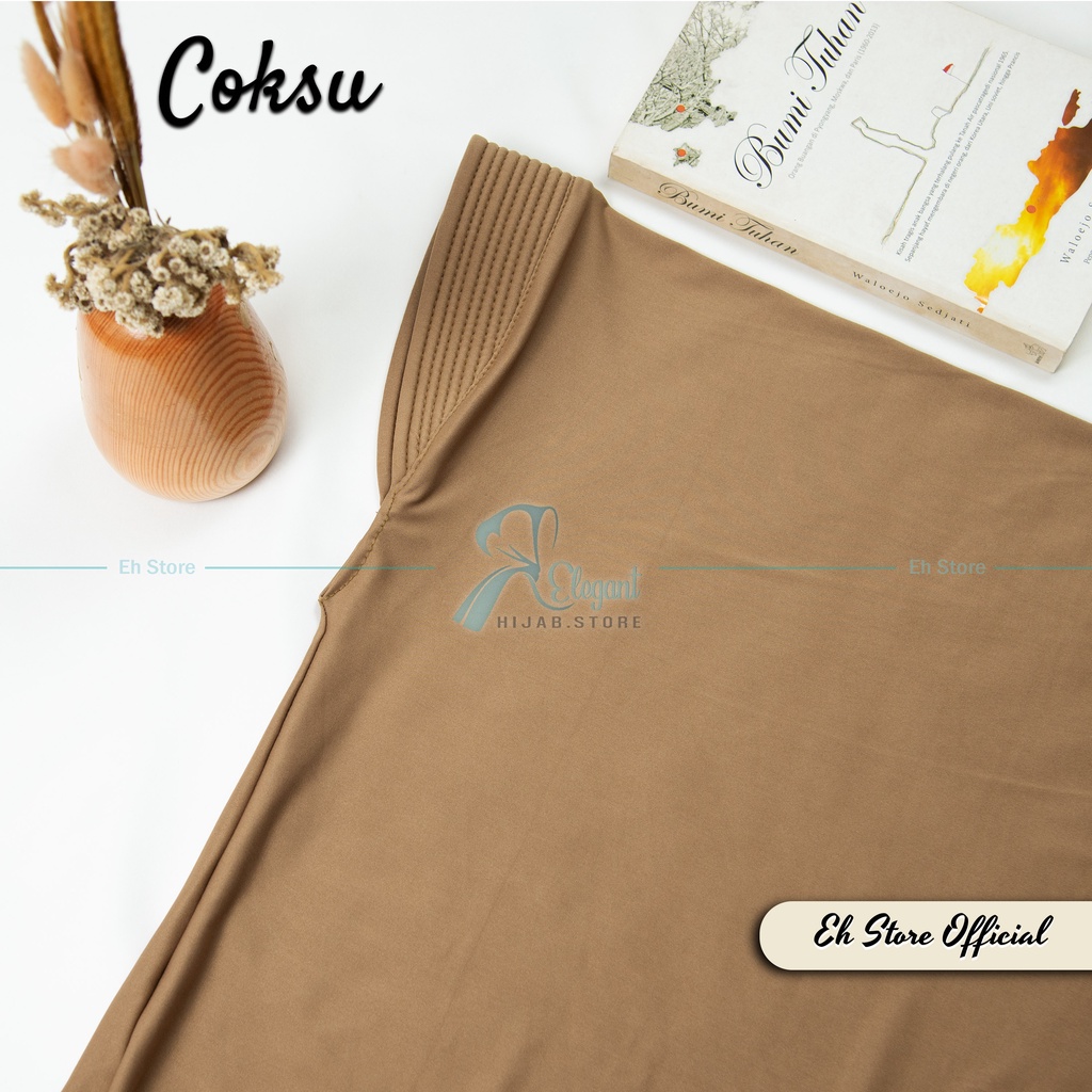 JILBAB BERGO HAMIDAH SPANDEX JERSEY PREMIUM | HIJAB SPORT I JILBAB SPORT I KERUDUNG BERGO I JILBAB INSTAN-Coksu