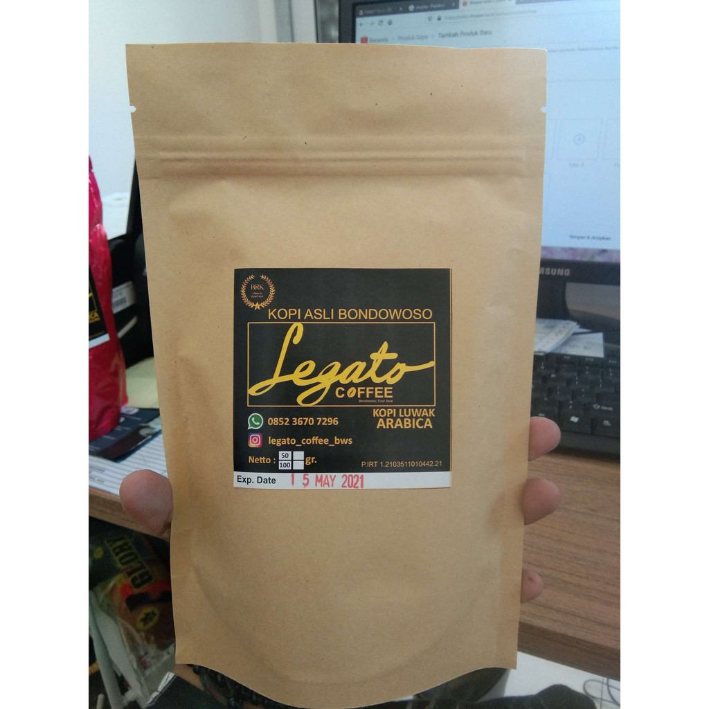 

Kopi Legato Luwak Arabica