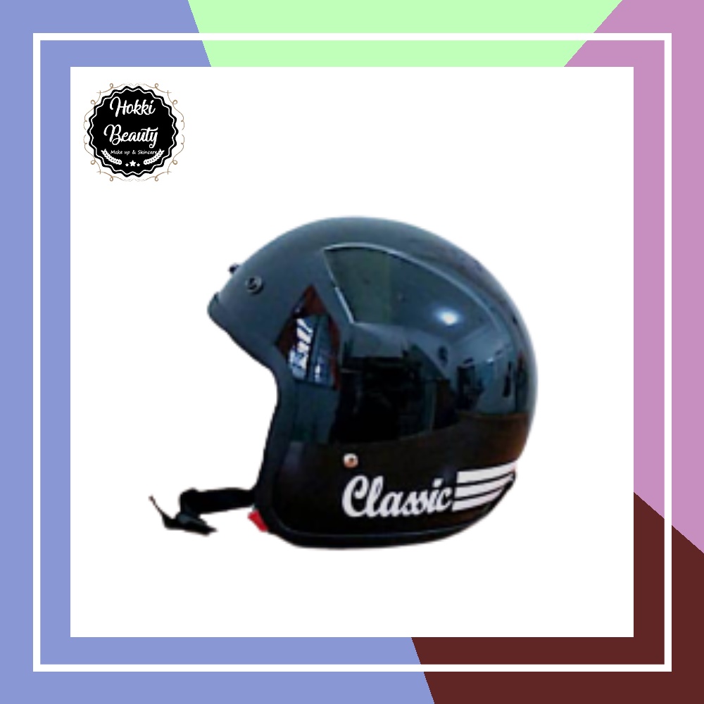 HELM BOGO sudah termasuk kaca WANITA PRIA SNI/HELM BOGO CLASSIC