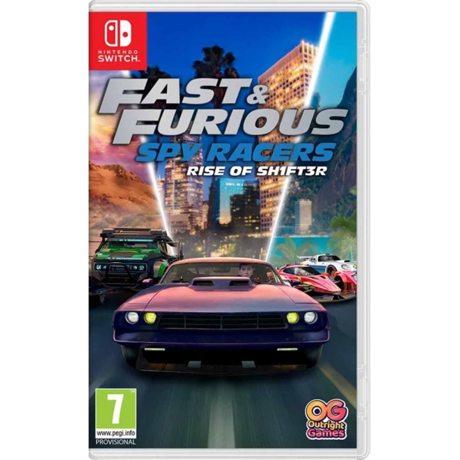 Switch Fast &amp; Furious Spy Racers Rise of Sh1ft3r