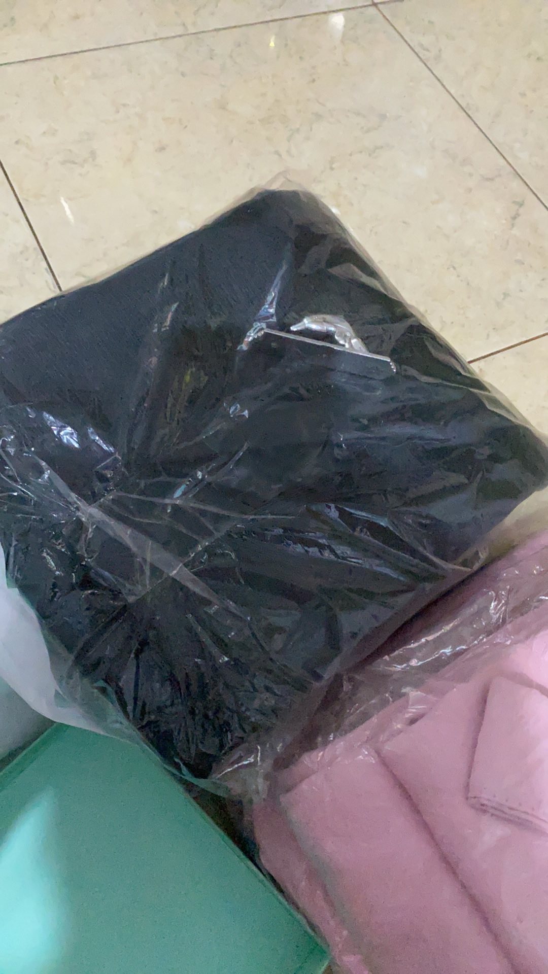 Gorden Balckout Warna Hitam Prmium Ukuran L 140×200 T Smokring Silper Pintu Jendela