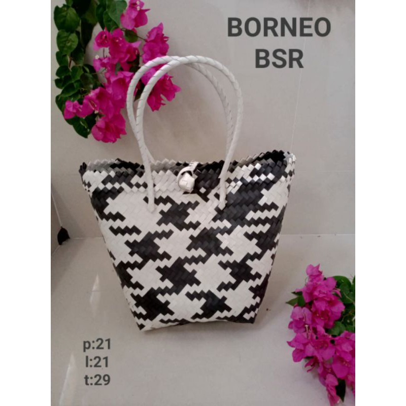 tas anyaman borneo