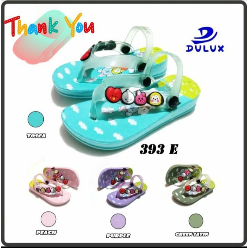 sandal anak cewek bts