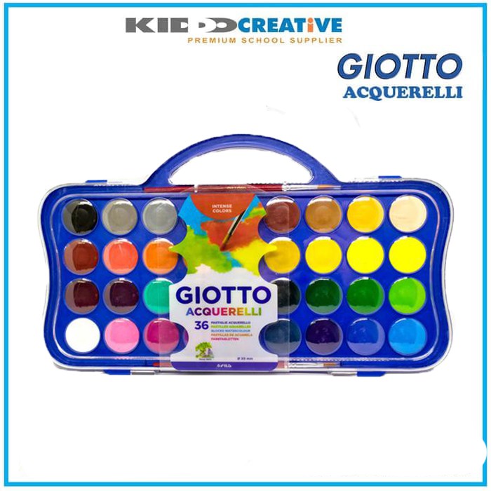 

GIOTTO WATERCOLOR BLOCKS 30MM 36 COLS